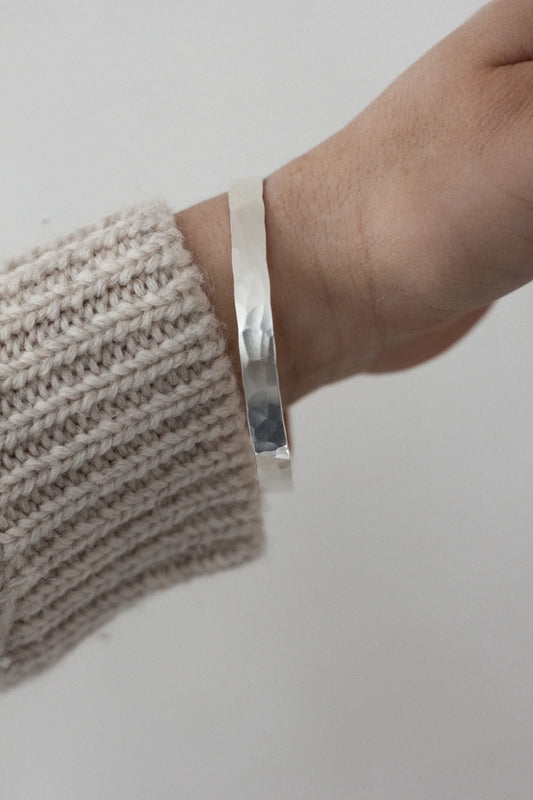 Dugg armbånd sølv medium/stor