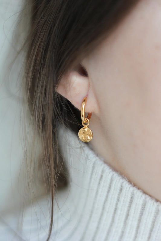 Bølge ørering med anheng